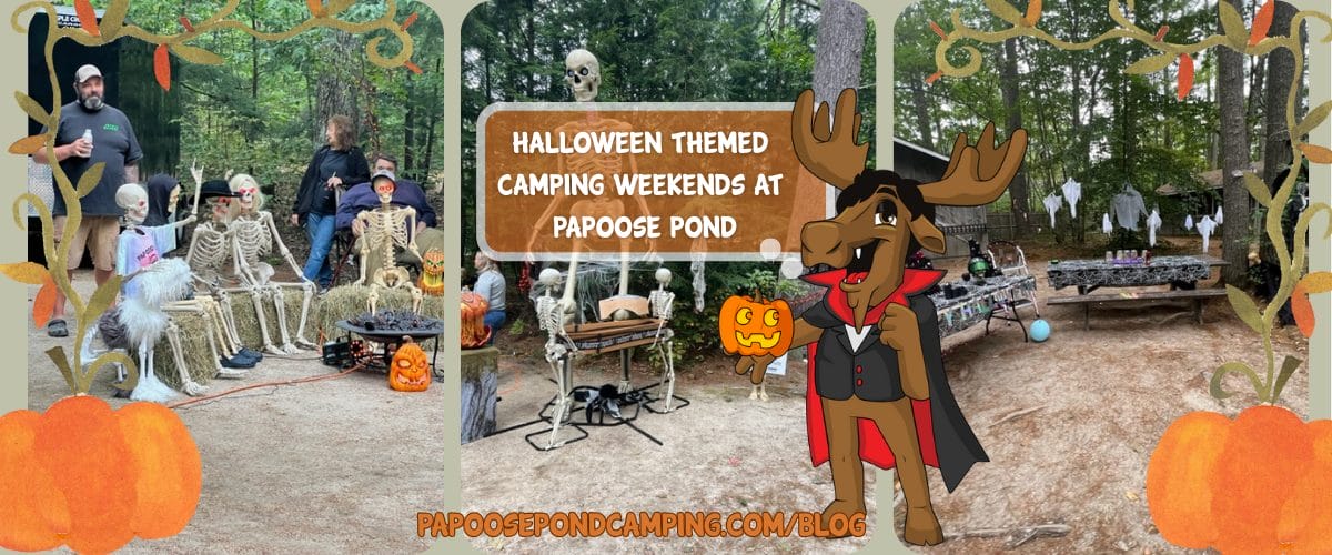 halloween themed camping