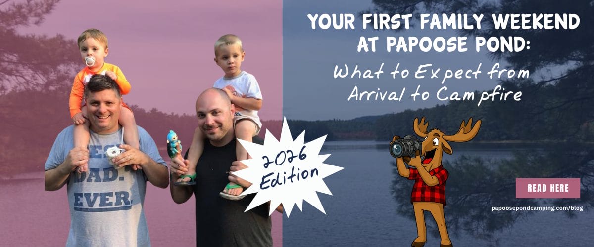 first weekend at Papoose Pond
