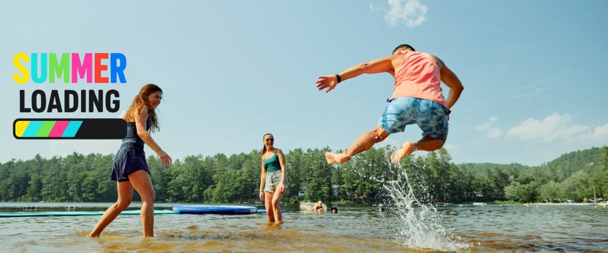 camping with kids Maine